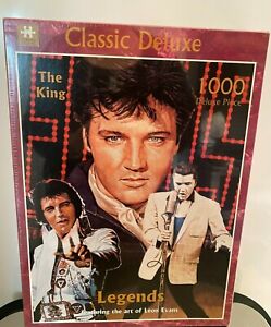 Elvis Presley The King Legends Classic Deluxe 1000 Piece Jigsaw Puzzle Brand New