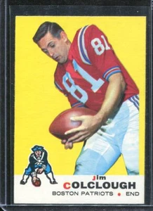 1969 Topps Football # 8 Jim Colclough (NM) Near Mint - Picture 1 of 2
