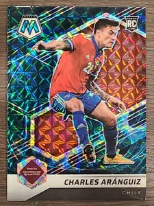 2021-22 Panini Mosaic Road to World Cup Charles Aranguiz Genesis SSP RC #170 - Picture 1 of 2