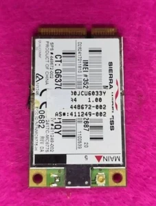 Karte Wifi für HP Compaq 6510b Gsm Umts Qualcomm 483377-002 462690-003 - Bild 1 von 1
