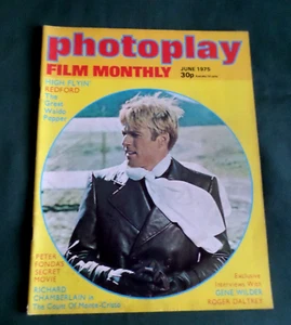 PHOTOPLAY-UK FILM MAG- JUNE 1975 -CYBILL SHEPHERD - ROBERT REDFORD - Picture 1 of 16