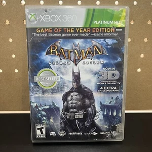 Batman Arkham Asylum Edición Juego del Año Platinum Hits Xbox 360 - Probado - Imagen 1 de 4