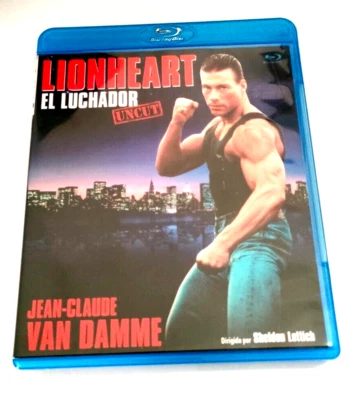LIONHEART: EL LUCHADOR (2ª Mano) Jean-Claude Van Dame BLU-RAY Región A-B-C  L-35 - Imagen 1 de 2