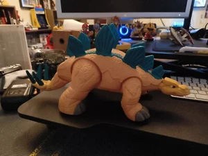 * Fisher-Price 2011 Imaginext Yellow Dinosaur Toy Stegosaurus Heavy Duty 15" Toy - Picture 1 of 4