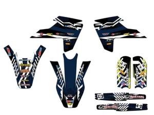2016-2018 TC 65 MAYHEM Blue Senge Graphics Kit Compatible with Husqvarna - Picture 1 of 10