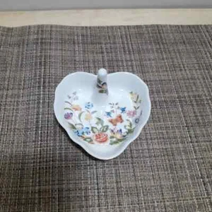 Aynsley Cottage Garden Ring Tray Beautiful Floral Design Fine England Bone China - Picture 1 of 8
