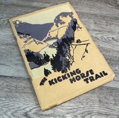 1929 The Kicking Horse Trail Scenic Highway Lake Louise Golden British Columbia Foto 1 de 4