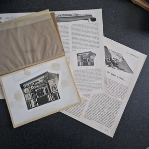 MECCANO  carton ORIGINAL services publicitaires pour réalisation de catalogues - Picture 1 of 9