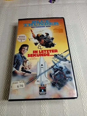 VHS - Blue Thunder In Letzter Sekunde - RCA Columbia, Das Fliegende Auge ( 140) - Bild 1 von 4