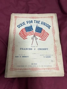 1861 Civil War Sheet Music - Picture 1 of 1
