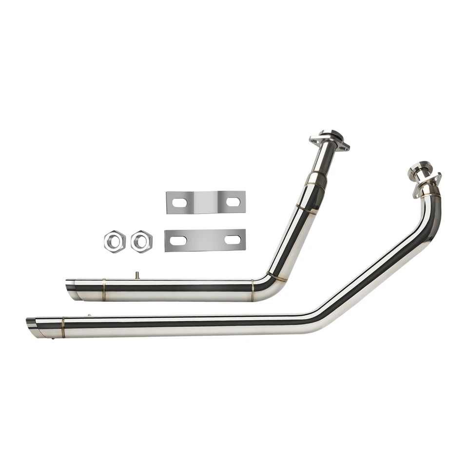 Shortshots Staggered Exhaust Pipes System For Suzuki Boulevard C50 M50 C50T C50B Foto 1 de 4