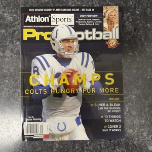 Vintage Athlon Sports Pro Football Edition 2007 Season Preview Volume 26 - Bild 1 von 20