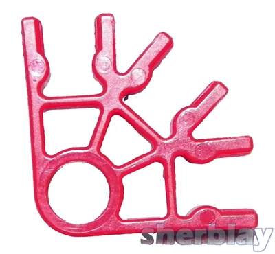 31  K'Nex Knex Standard RED Connectors REPLACEMENT PARTS - Image 1 of 4