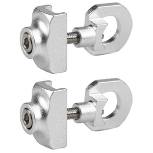 2 pièces tendeur de chaîne travail vélo chian tendeur roller bike composants - Photo 1/12
