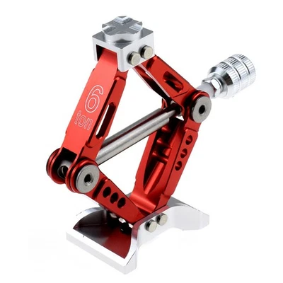 Adjustable 88MM 1/10 RC Car Aluminum Alloy Simulation Scissor Jack Jacking Tool - Image 1 of 4