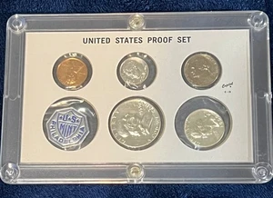 1959 US Proof Set Nice Coins in Hard Capital Plastic Case - Picture 1 of 3
