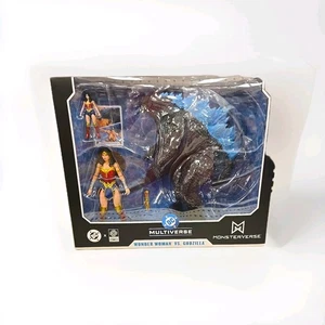 McFarlane DC Multiverse Monsterverse Wonder Woman vs Godzilla 3 Figuren Set - Bild 1 von 2