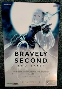 2014 Nintendo 3DS Bravely Second End Layer statisches Wandposter 11x17", neu - Bild 1 von 1
