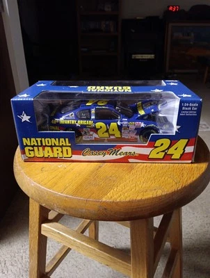 2007 Casey Mears #25 National Guard Pit Stop 1/64 Scale NASCAR Diecast - Image 1 of 4
