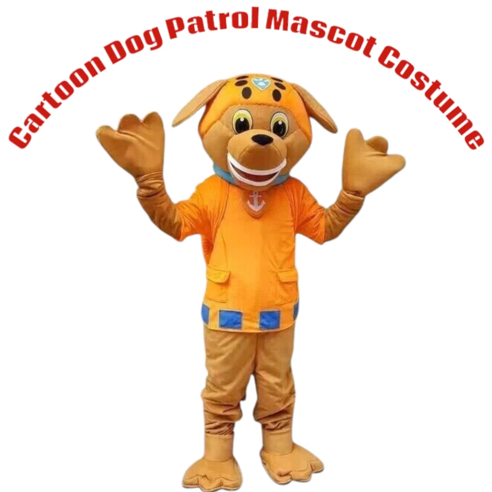 Disfraz de mascota patrulla perro dibujos animados juego de rol fiesta Halloween adulto Foto 1 de 4