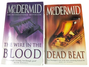 Val McDermid Bulk Lot The Wire in the Blood & Dead Beat Small Paperbacks | Crime - Picture 1 of 10