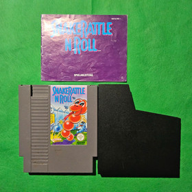 Snake Rattle n Roll  Nintendo NES * Modul + Schuber + Anleitung*** Getestet***