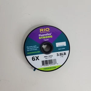 Rio Fluoroflex Strong Fluorocarbon Tippet 30 Yards 6x 3.8lb - Picture 1 of 2