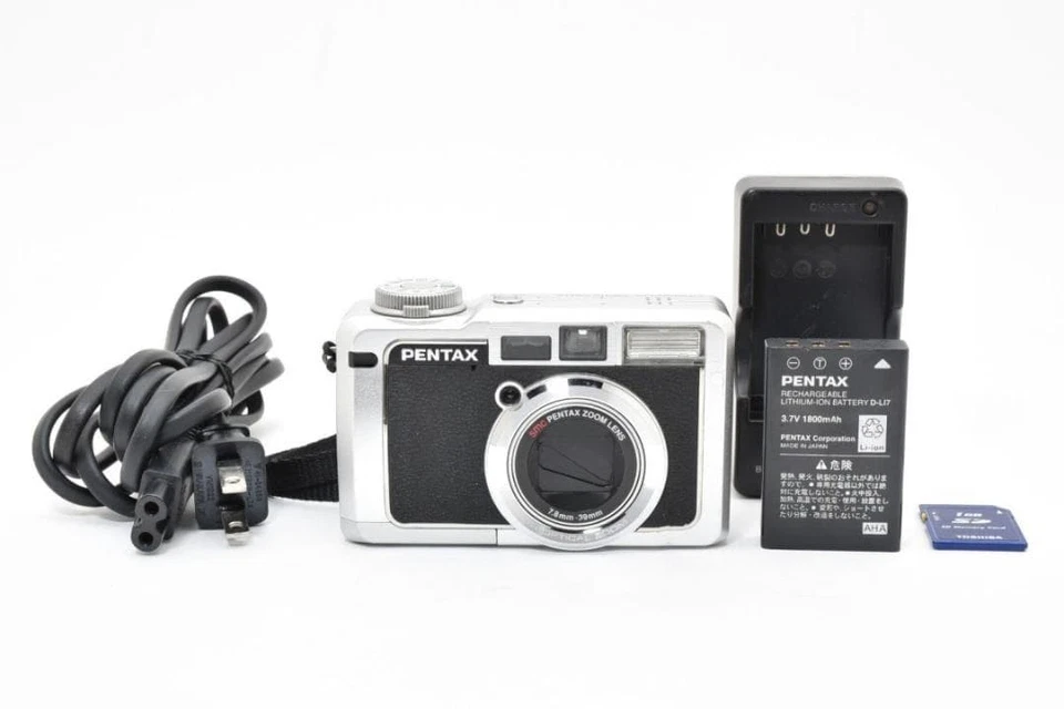 Pentax Optio 750Z Compact Digital Camera 7MP Tested Working from Japan - Image 1 of 4