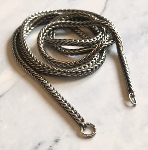 Trollbeads Sterling Silver 925 LAA Foxtail Necklace 68cm TAGNE-00008 FREE POST