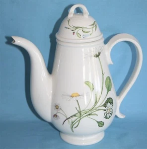PORTMEIRION " THE QUEEN'S SECRET GARDEN " by DAVID BELLAMY - LARGE COFFEE POT - Picture 1 of 3