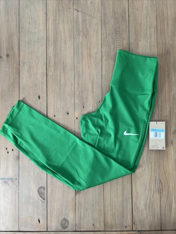 NWT Nike Oregon Ducks Running tights Womans Medium Green Dri-Fit Cover