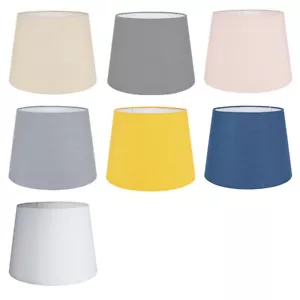 Modern Tapered Fabric Light Shade Pendant Lamp Shade Table / Floor Lampshade - Picture 1 of 34