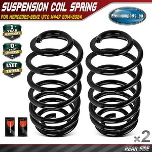 2x Coil Springs Rear Side Suspension for Mercedes-Benz Vito W447 2014-2024 New - Picture 1 of 10
