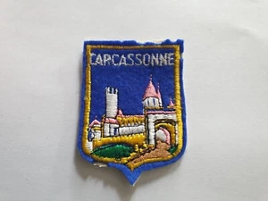 Vintage Badge/Patch - Carcassonne - France - About 5 cm x 6 cm - Bild 1 von 2