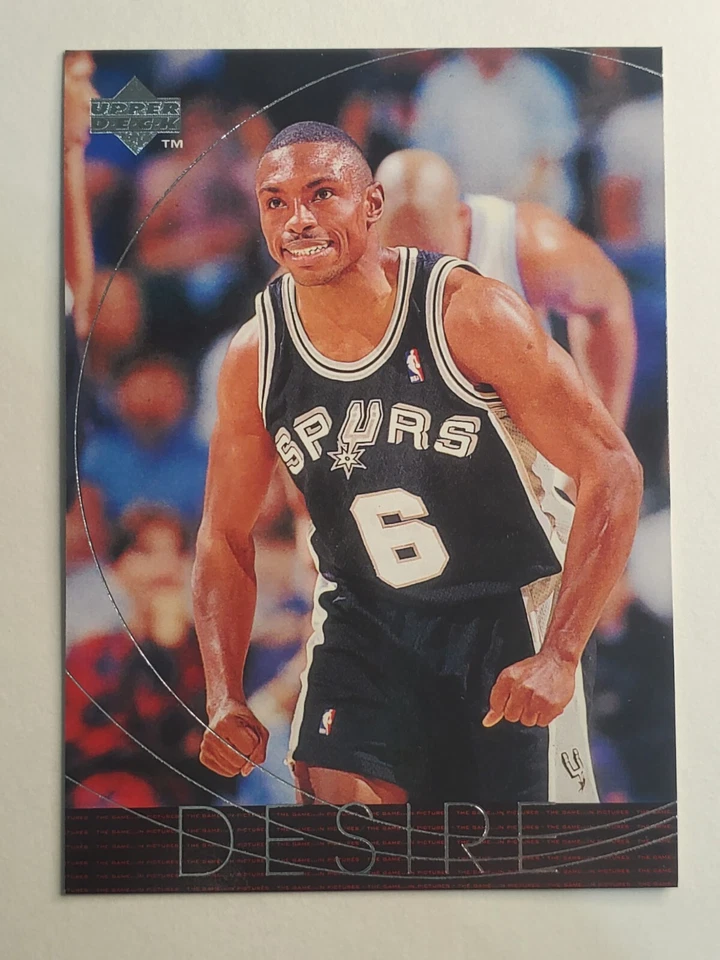 1996-97 Upper Deck #178 Avery Johnson GP San Antonio Spurs THE GAME IN PICTURES - Image 1 of 2