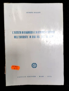 Istituto di Ragioneria e Economia Aziendale, Università di Bari, Spallini, 1976 - Foto 1 di 4