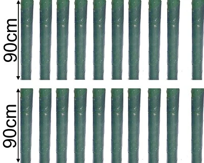 EXCOLO 20 x Stamm-Schutz Bäume Wild-Verbiss Fraßschäden Transparent Rindenschutz 90 cm