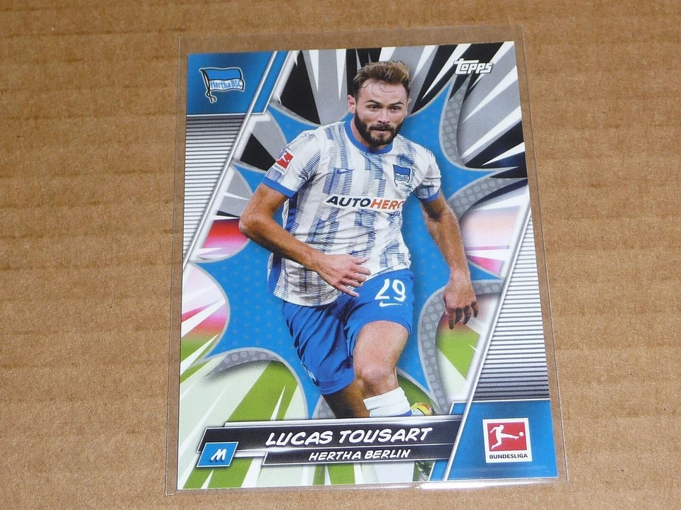 2021/22 Topps Bundesliga SCOCER IMAGE VARIATION SP LUCAS TOUSART O8894 - Image 1 of 1