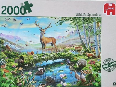 Puzzle Wildlife Splendour, Jumbo 18357 - 2000 pezzi - Immagine 1 di 3