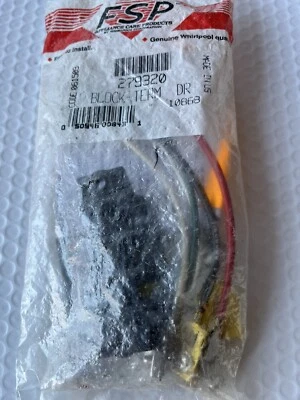 Brand New OEM Whirlpool 279320 Dryer Terminal Block Kit - Image 1 of 2