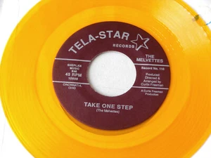 DOO WOP~ MELVETTES~ TAKE ONE STEP~ YELLOW WAX~ MINT UNPLAYED COPY~ A MONSTER - Picture 1 of 2