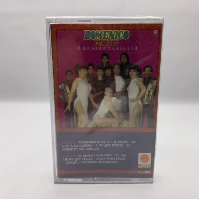 Domenico el Audaz Cassette Enamorado de Ti 1991 Grupero Cumbias New Sealed - Image 1 of 3