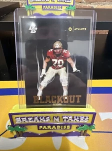 2024 Onit Football Boston College Eagles Ozzy Trapilo Blackout Gold Card Elch - Picture 1 of 4