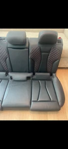 2018 Audi RS3 8V Quattro Rear Leather Sedan Seat Set #02172 S6 - Picture 1 of 4