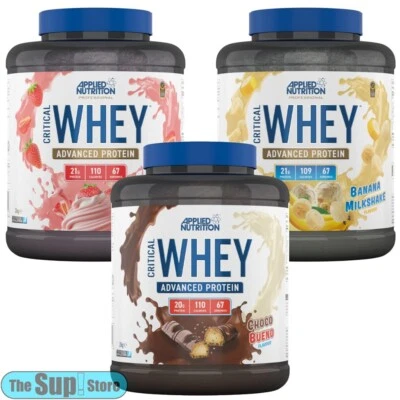 APPLIED NUTRITION - CRITICAL WHEY ADVANCED PROTEIN - 2kg - Image 1 of 4