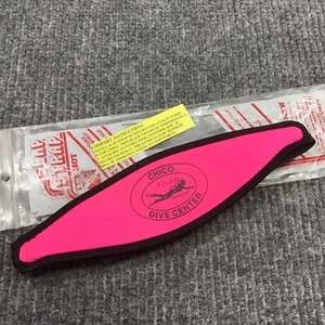 Vintage Slap Strap Mask Strap Innovative Scuba Concept Pink Chico Dive Center - Picture 1 of 12