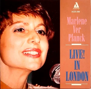 Live! In London by Marlene Ver Planck (CD 15 Tracks, Audiophile Records, 1993) - Picture 1 of 2