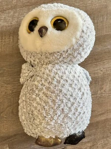 Ty Owlette White Owl Large Beanie Boo 18” - Picture 1 of 10