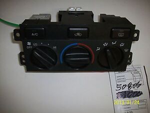 Toyota Solara Manual w/Center Push Button AC/Heater Control 1999-2003