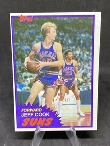 Jeff Cook 1981-82 Topps NBA Basketball Card #80 Phoenix Suns